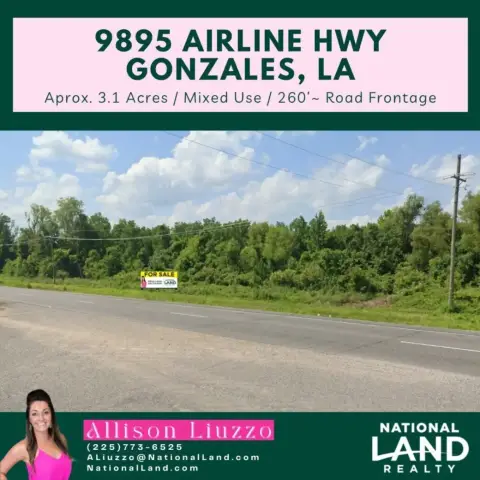 Gonzales Commercial Land For Sale