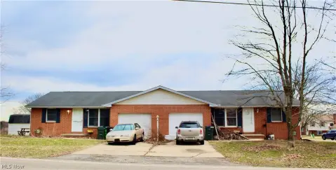 Brick Ranch Duplex with Garages