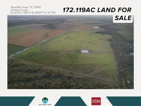 172 Acre Land in Howe, TX