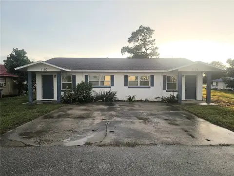 Concrete Block Duplex with Updated Roof