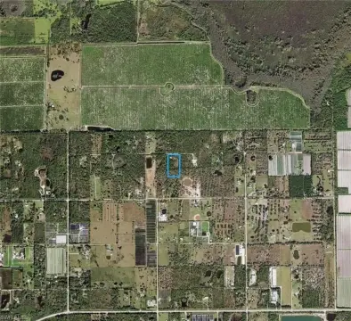 Fenced Agricultural Land