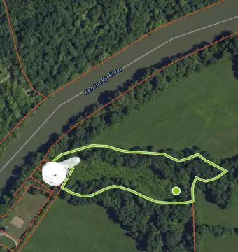 Riverfront Land in Waco, Kentucky