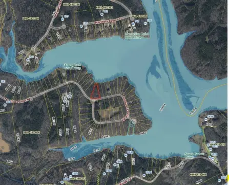 Dockable Lakefront Lot in Hodges
