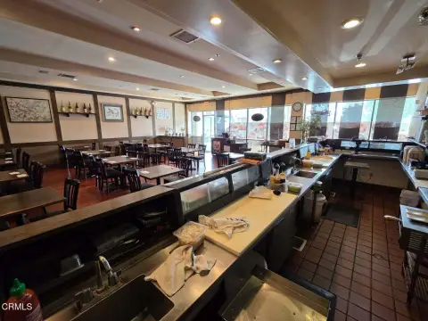 Equipped Sushi Restaurant