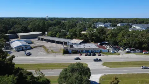 Mixed-Use Property with Metal Buildings