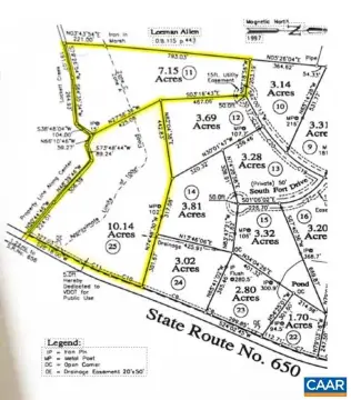 Scenic Wooded Acreage in Pamplin