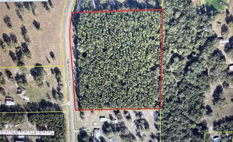Wooded 10-Acre Land Lot