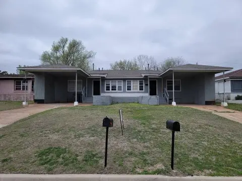 Fenced Duplex with Storage Shed