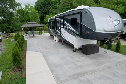 Creekside RV Lot in Morganton