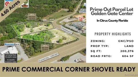 Prime Commercial Corner Shovel Ready