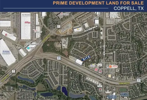 Commercial Land in Coppell, Texas