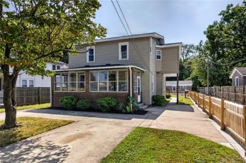 Duplex with Detached Storage Garage