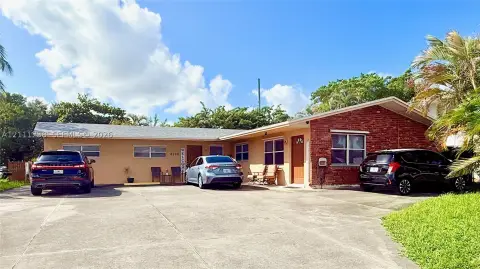 Triplex with Separate Driveways