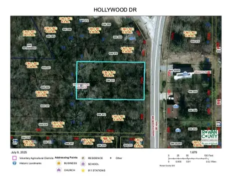 Land For Sale, Spencer, NC