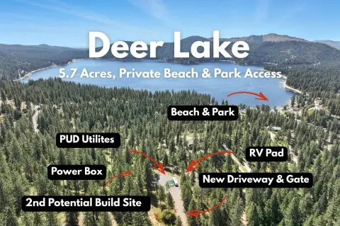 Loon Lake Acreage with Beach Access
