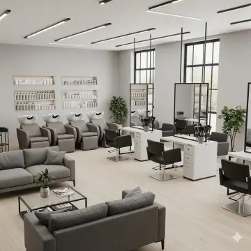 Turnkey Beauty Salon in Hallandale