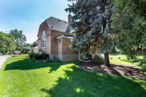 Waukegan Church with Outbuilding