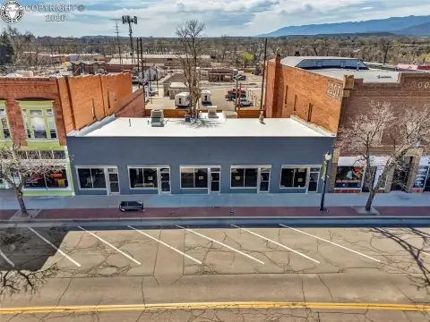 Office Building with Multiple Entrances