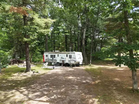 Improved Recreational Lot with Camper