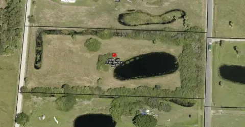 Idyllic Land with Fishing Pond