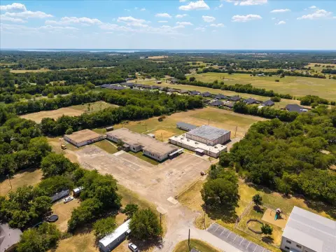 School Campus With Gymnasium