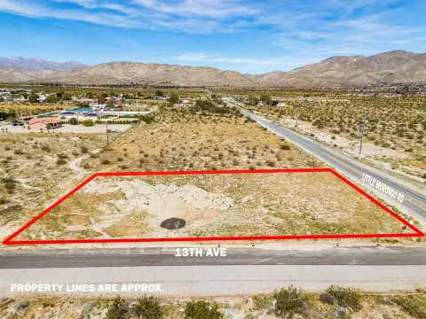 Desert Hot Springs Corner Parcel