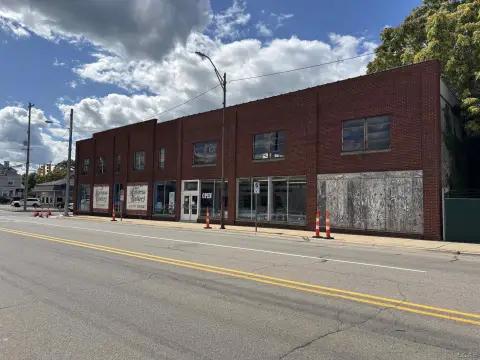 Downtown Corner Building with Parking