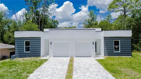 Duplex With Attached Garages