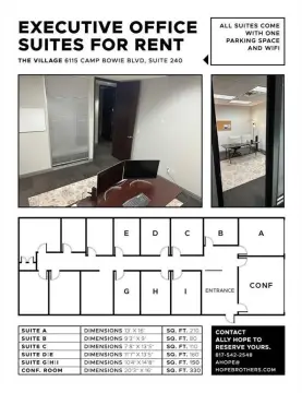 Private Office Space Available