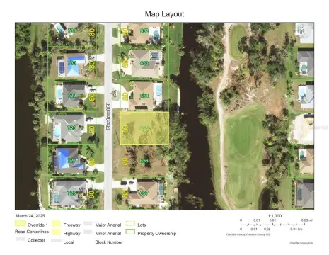 Canal Front Lot with Golf Views