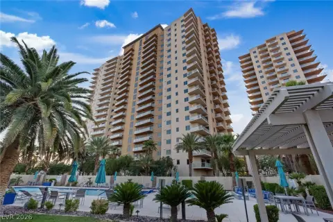 Remodeled High-Rise Condo with Strip Views