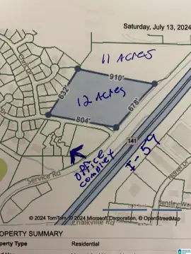 12 Acre Land in Trussville