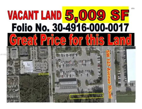 Vacant Land in Miami