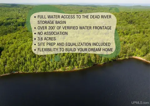 Waterfront Land in Negaunee, MI