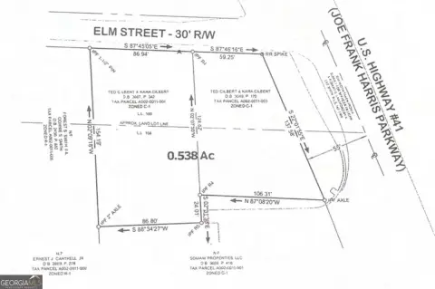 Commercial Lot on Highway 41