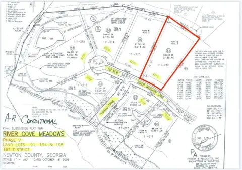 Cleared Homesite in River Cove