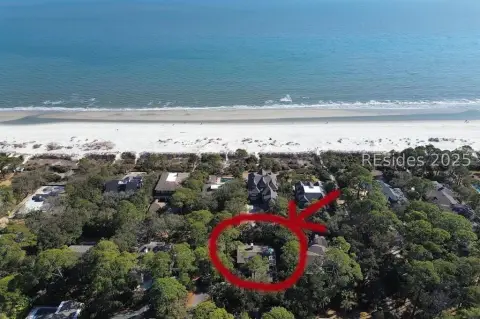 Ocean View Homesite in Sea Pines