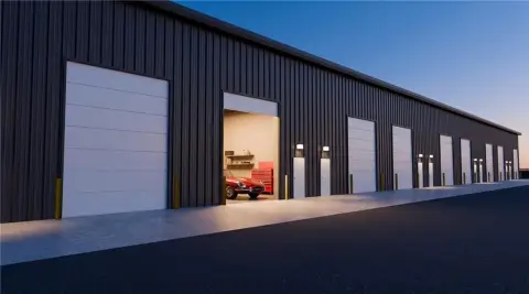 Flex Space with Oversized Garage Door