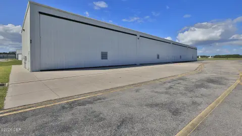 Aircraft Hangar With Office