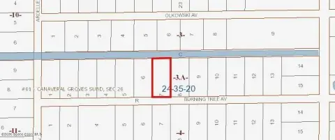 Cocoa, FL Canal Front Land