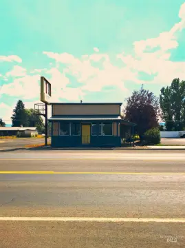 Highway Front Building with Potential