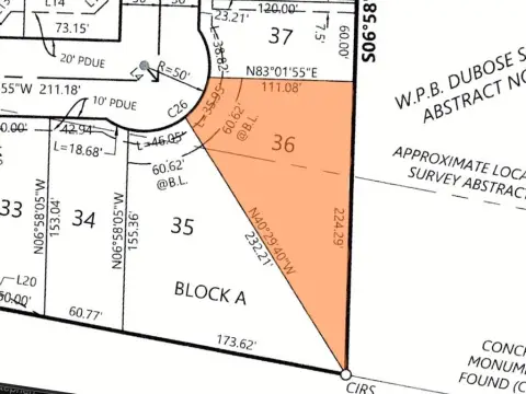 Residential Land in Reflection Bay