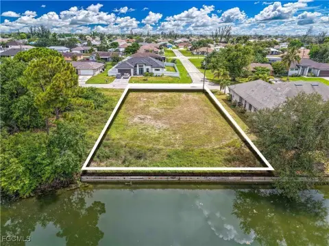 Cape Coral Canal Lot Ready
