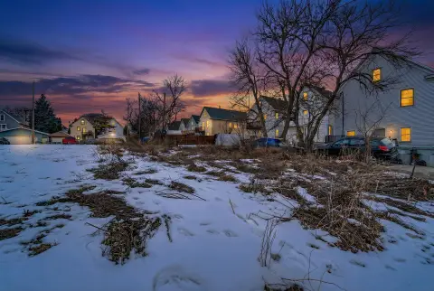 Vacant Lot Ready for Redevelopment
