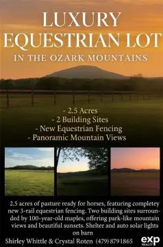 Equestrian Lot with Mountain Views