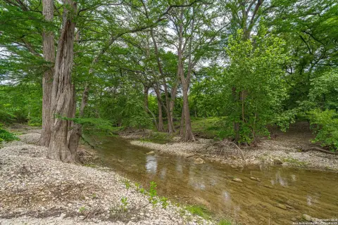 Land on Medina River, Bandera