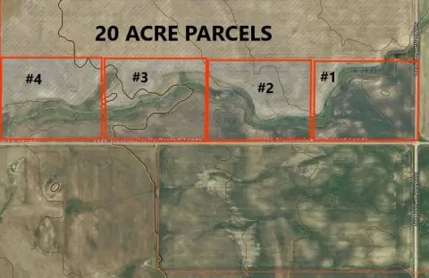 Hunting Land with Creek-Bottom Draw