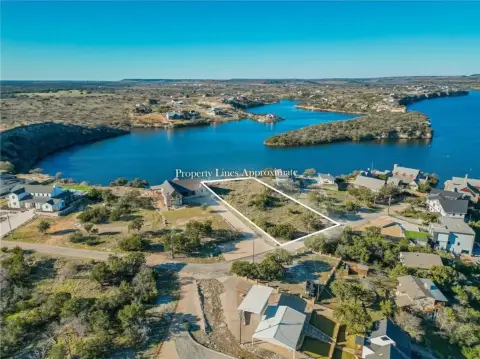Possum Kingdom Lake Cliffside Lot