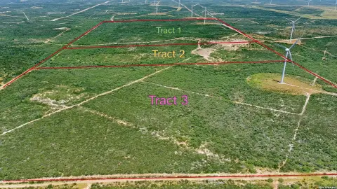 Ranchland with Gravel Stockpiles