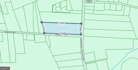 Picture of Residential land & home lots at Lawrence Church Road, Pembroke, GA